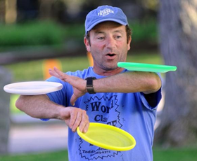 World Class Frisbee Player Todd Brodeur