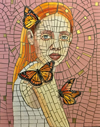 Fille Papillion by Julie Phillipps (Butterfly Girl)
