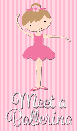 Meet a Ballerina Logo
