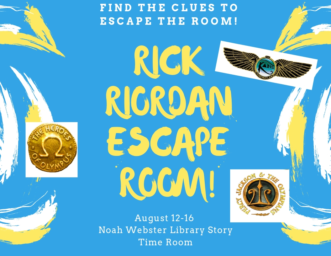 Rick Riordan escape room