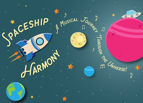 Spaceship Harmony - A Journey Through the Universe image