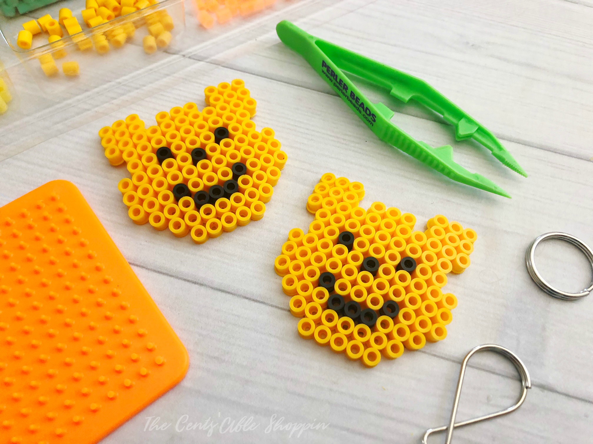Fuse Bead Examples - Pooh Bear image