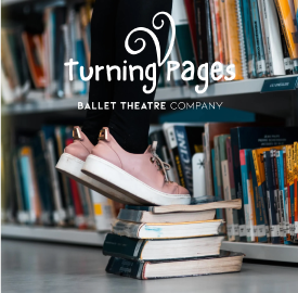 Turning Pages with Ballet Theatre Company logo