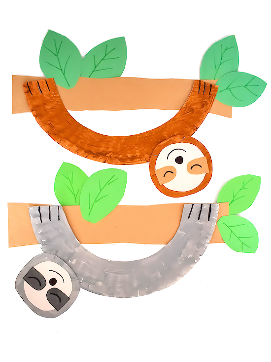 Sloths craft for Grab-n-Go - Image