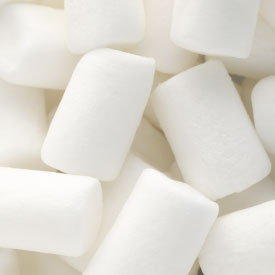 up-close photo of marshmallows - image