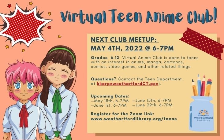 Anime Club Flyer-1 | Brainerd Memorial Library
