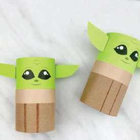 Baby Yoda craft - photo