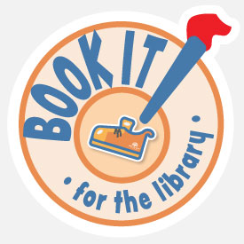 Book It! for the library - logo