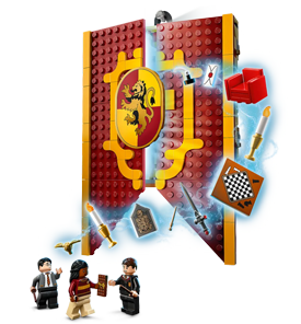 Lego Harry Potter Gryffindor House Banner image