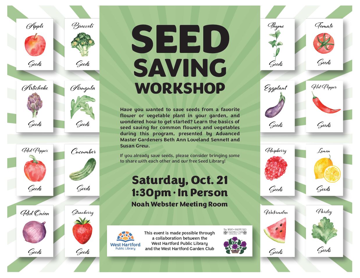 Seed Saving Workshop