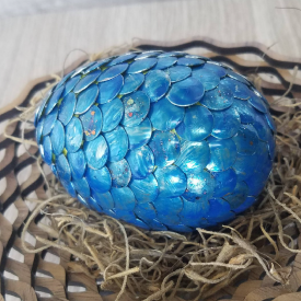 Thumbtack Dragon Egg - photo