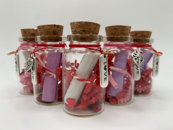 Valentine's Day jars