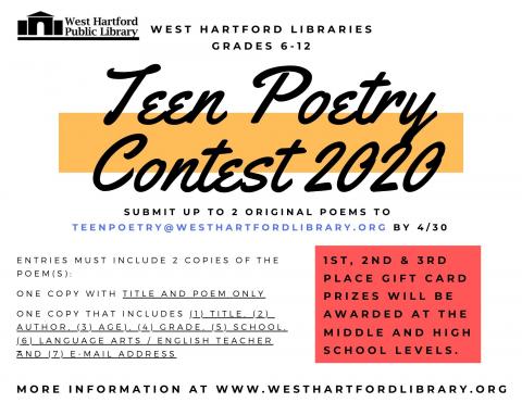 teen poetry contest