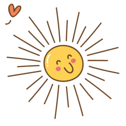 Sunny Stories smiling sun - illustration
