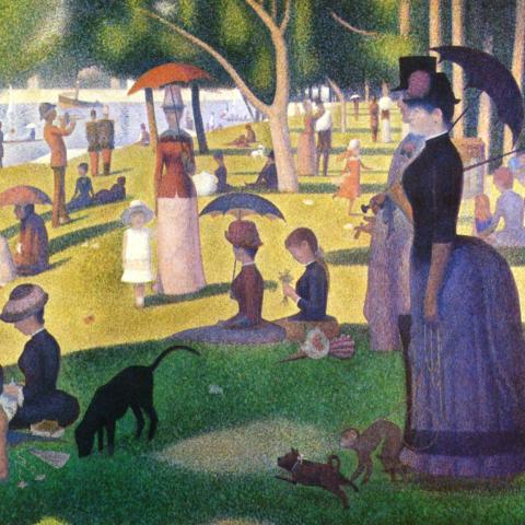 painting by Seurat