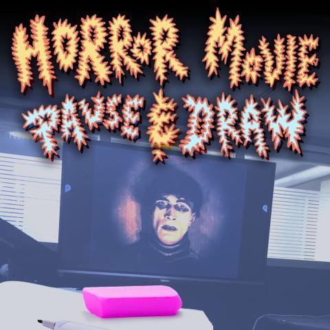 cover image for Horror Movie pause and draw