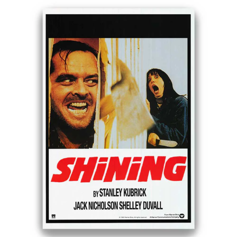 Shining movie poster