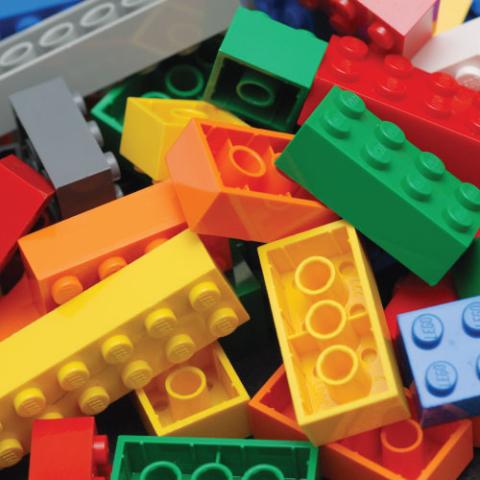 Photo - Lego bricks close-up