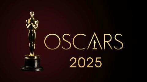 Oscar statuette and logo