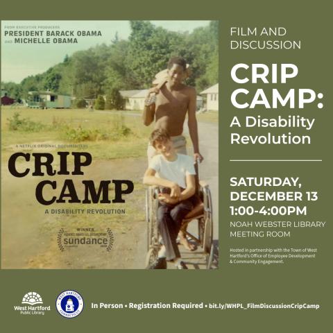 Program: Film & Discussion on "Crip Camp"