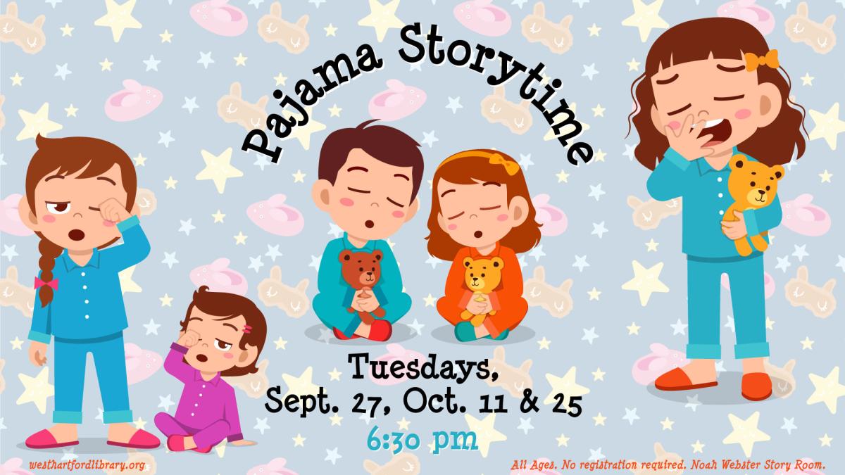 Pajama Storytime flyer - image