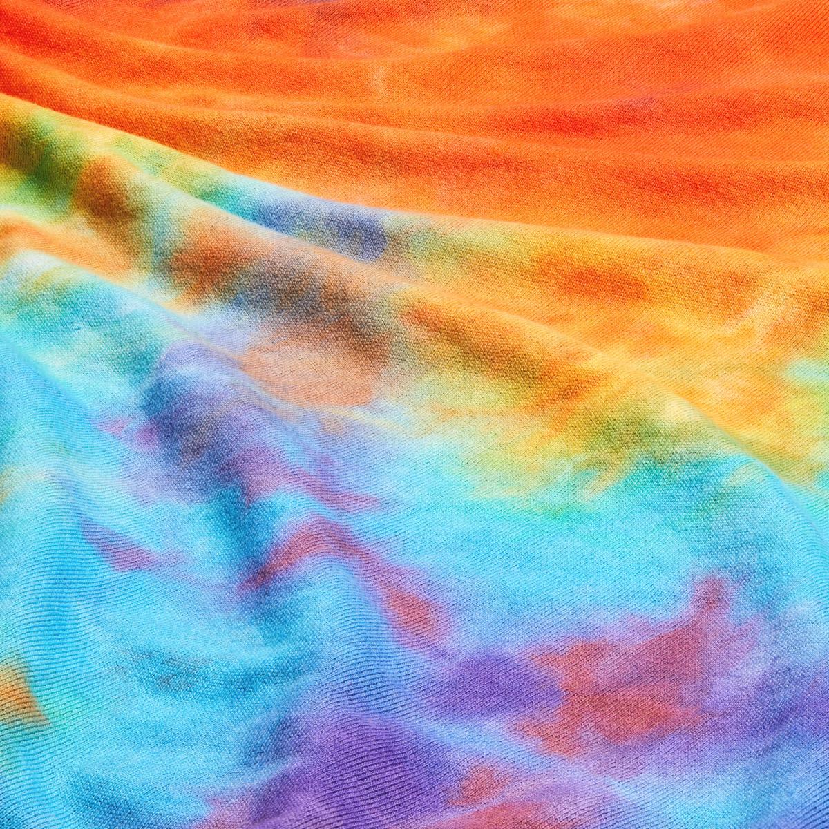 tie dyed fabric