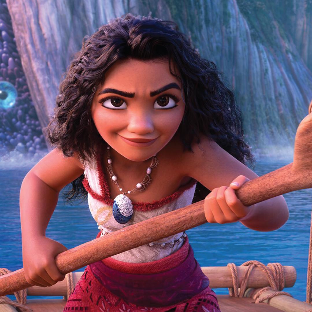 illustration of Moana - up close from official website