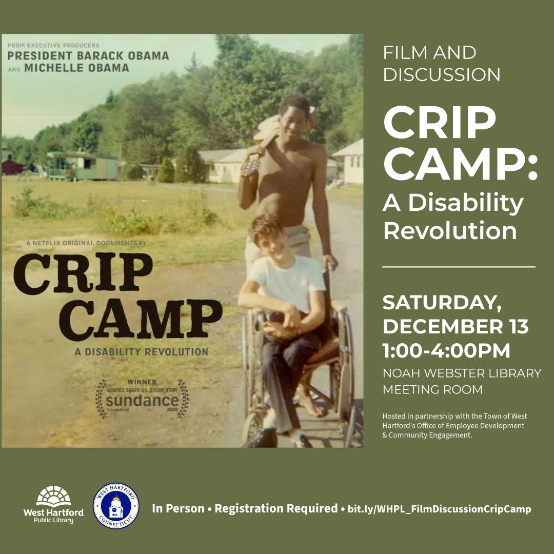Program: Film & Discussion on "Crip Camp"